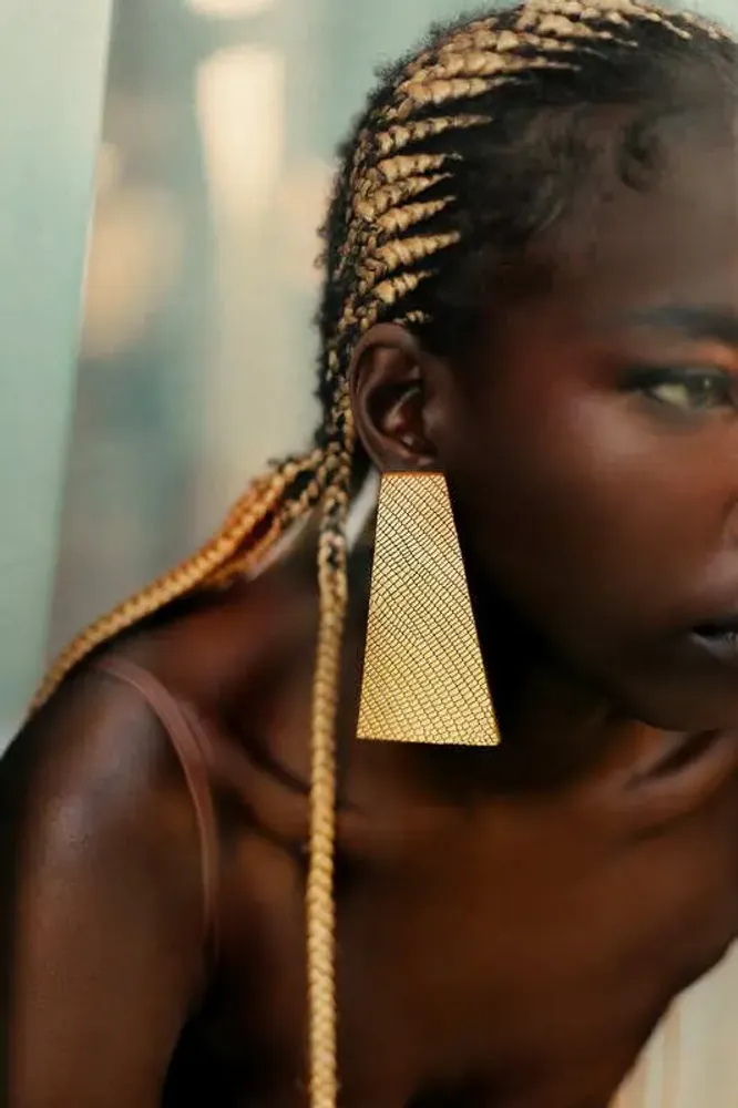 Bijoux - BIJOUX D'OREILLES MONA EN CUIR - KAYLA PARIS