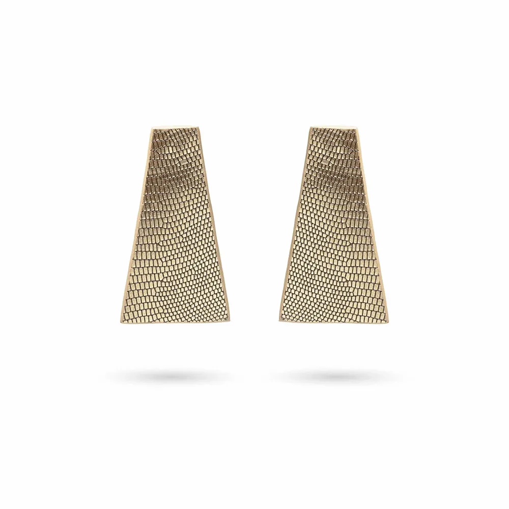 Bijoux - BIJOUX D'OREILLES MONA EN CUIR - KAYLA PARIS