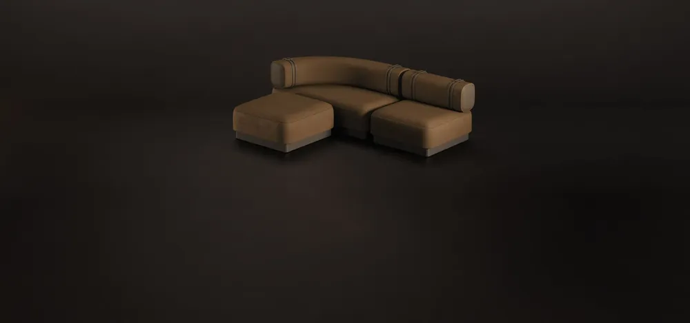 Ottomans - Sedonna Ottoman By Porus Studio Made in Portugal - PORUS STUDIO