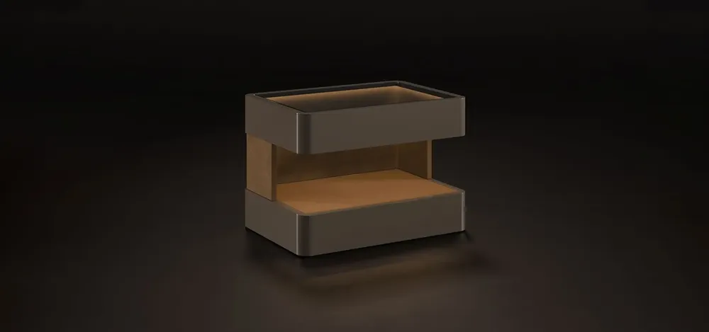 Other tables - Creek I Side Table By Porus Studio Made in Portugal - PORUS STUDIO