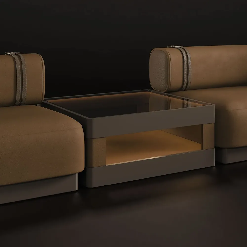 Autres tables  - Table d'appoint Creek II de Porus Studio fabriquée au Portugal - PORUS STUDIO