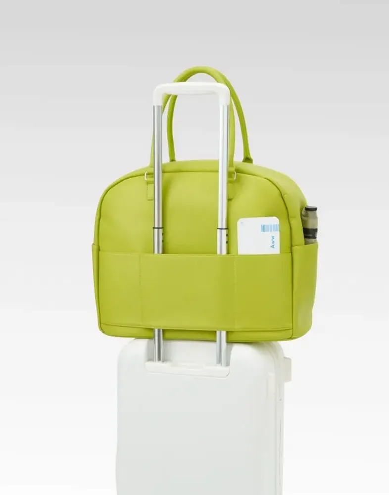 Sacs et cabas - Sac Boston haut de gamme Weekend en cuir de bambou - AWW