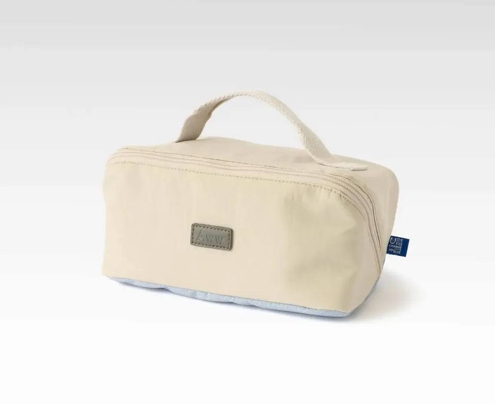 Accessoires à poser - Trousse de toilette entièrement ouverte en polyester recyclé - AWW