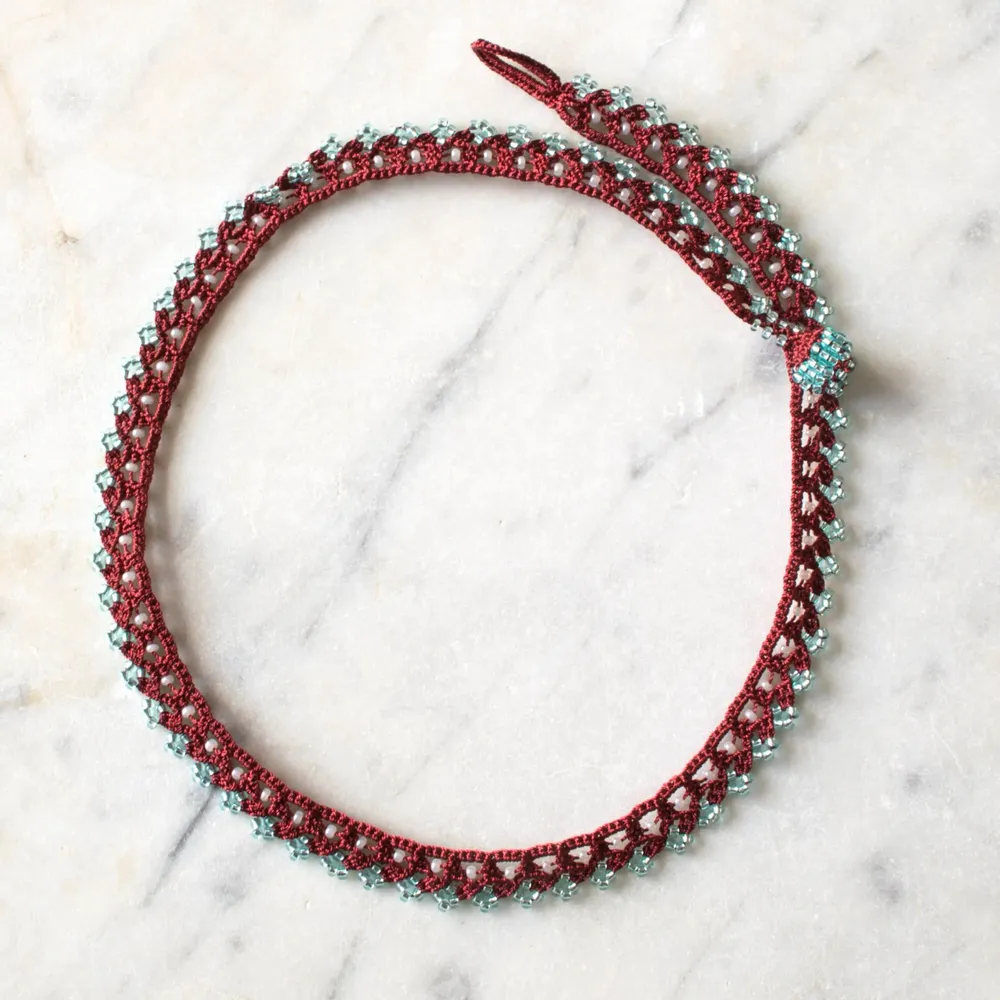 Bracelets - Bracelets et colliers au crochet « oya » - OTTOMANIA