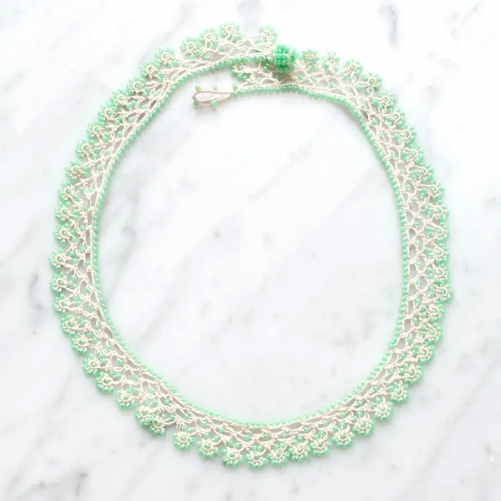 Bracelets - Bracelets et colliers au crochet « oya » - OTTOMANIA