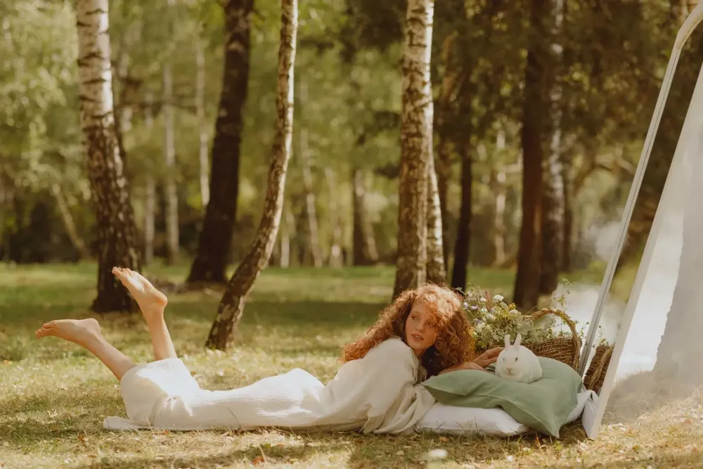 Homewear bien-être - Vêtements d'intérieur - La Belle au bois dormant sur la Voie Lactée - DEFLORIAN