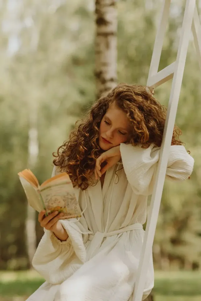 Homewear bien-être - Vêtements d'intérieur - La Belle au bois dormant sur la Voie Lactée - DEFLORIAN