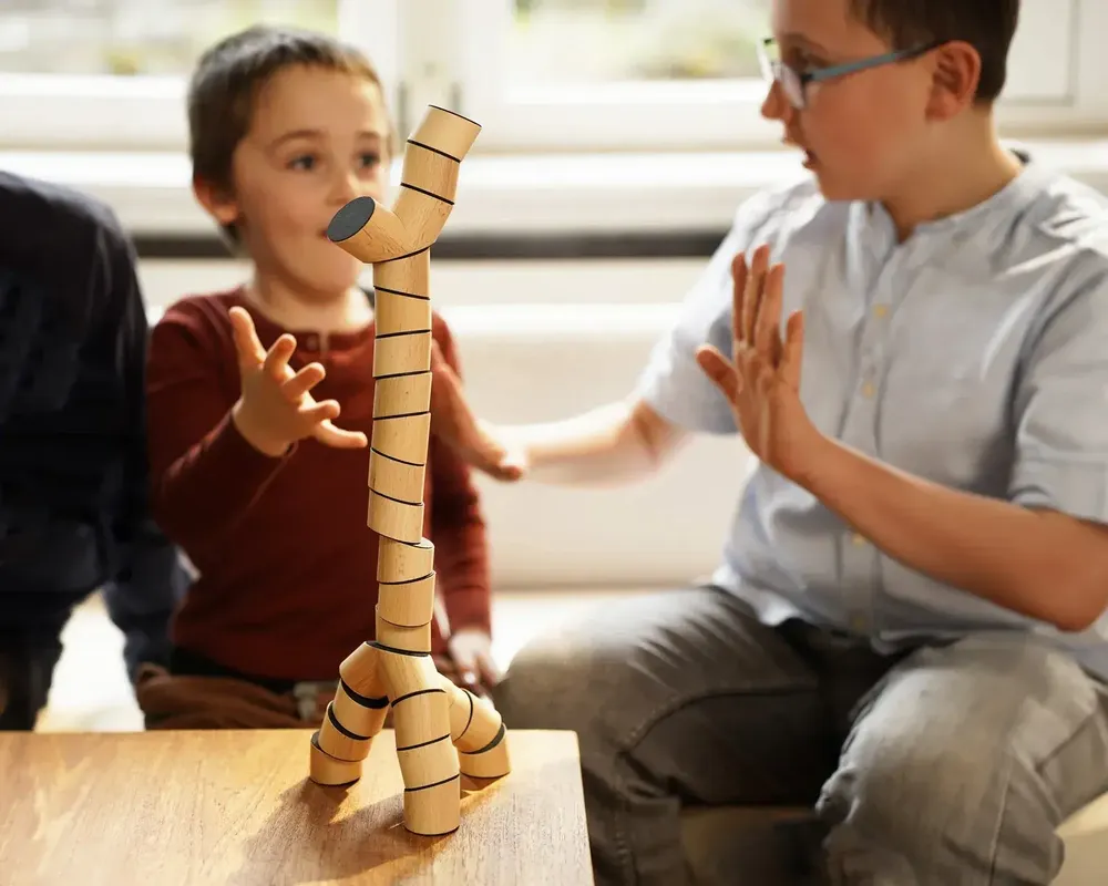 Toys - Loggos Beech & Walnut - LOGGOS I FRECHLING