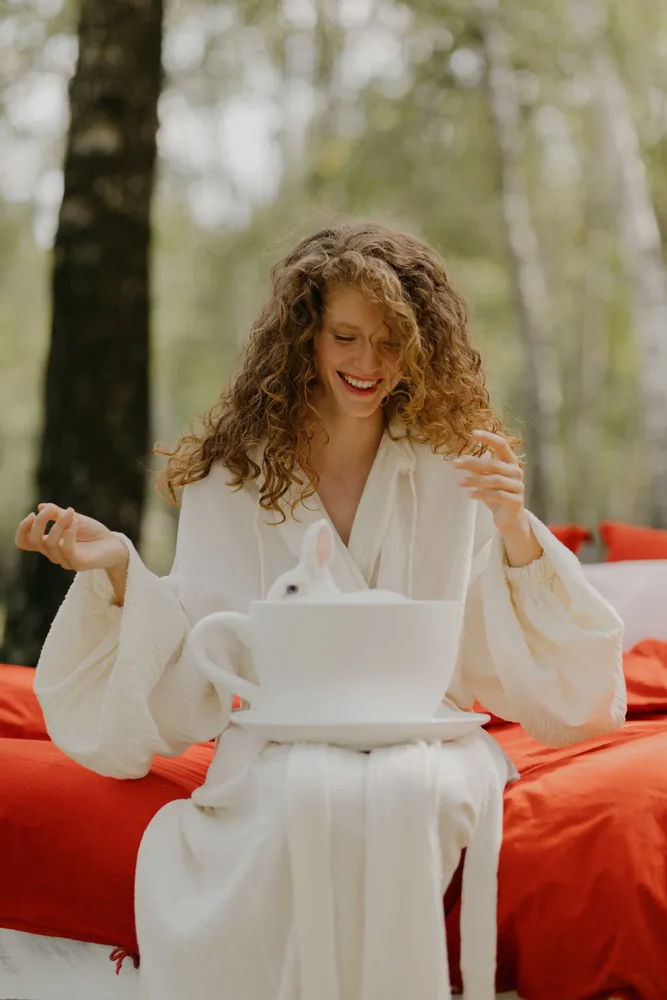 Homewear bien-être - Vêtements d'intérieur - La Belle au bois dormant sur la Voie Lactée - DEFLORIAN