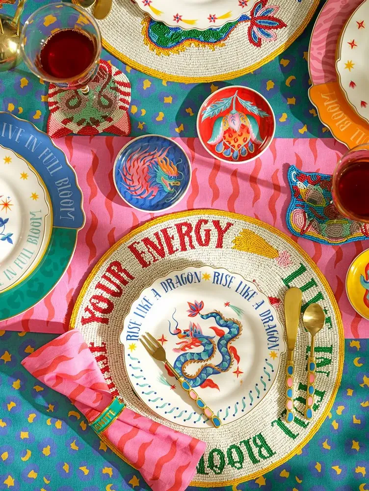 Assiettes au quotidien - Des couleurs et des motifs tout droit sortis d'un monde onirique ! - ZSA ZSA ZSU