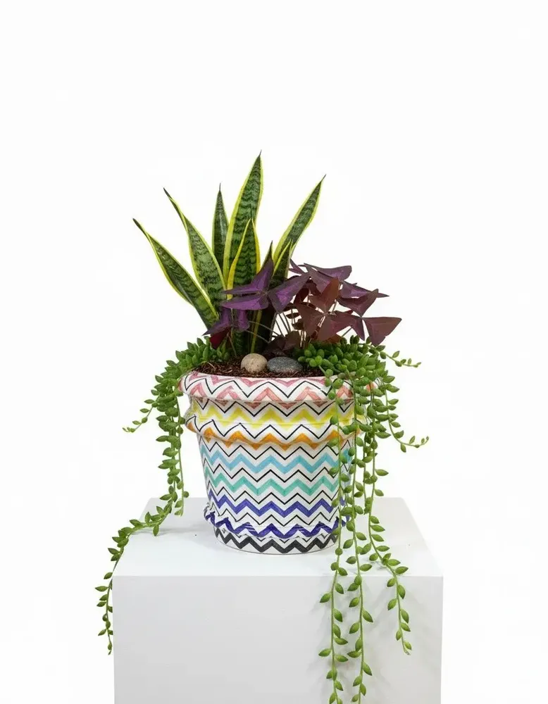 Flower pots - Zigzag pot - GUADARTE