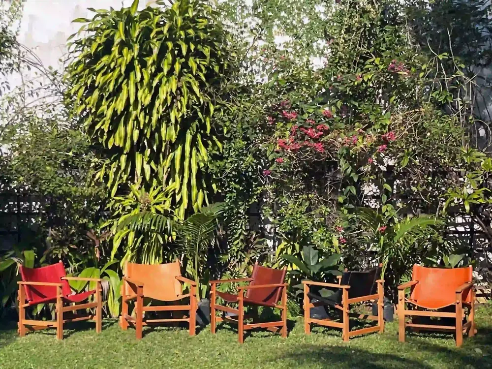 Lounge chairs for hospitalities & contracts - CHAIR DIRECTOR LEATHER - SOL & LUNA