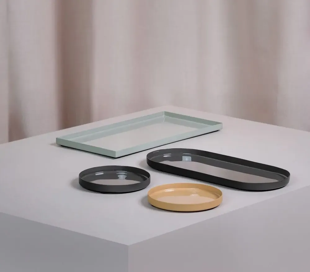 Objets de décoration - Metal Trays - MOODS & MORE