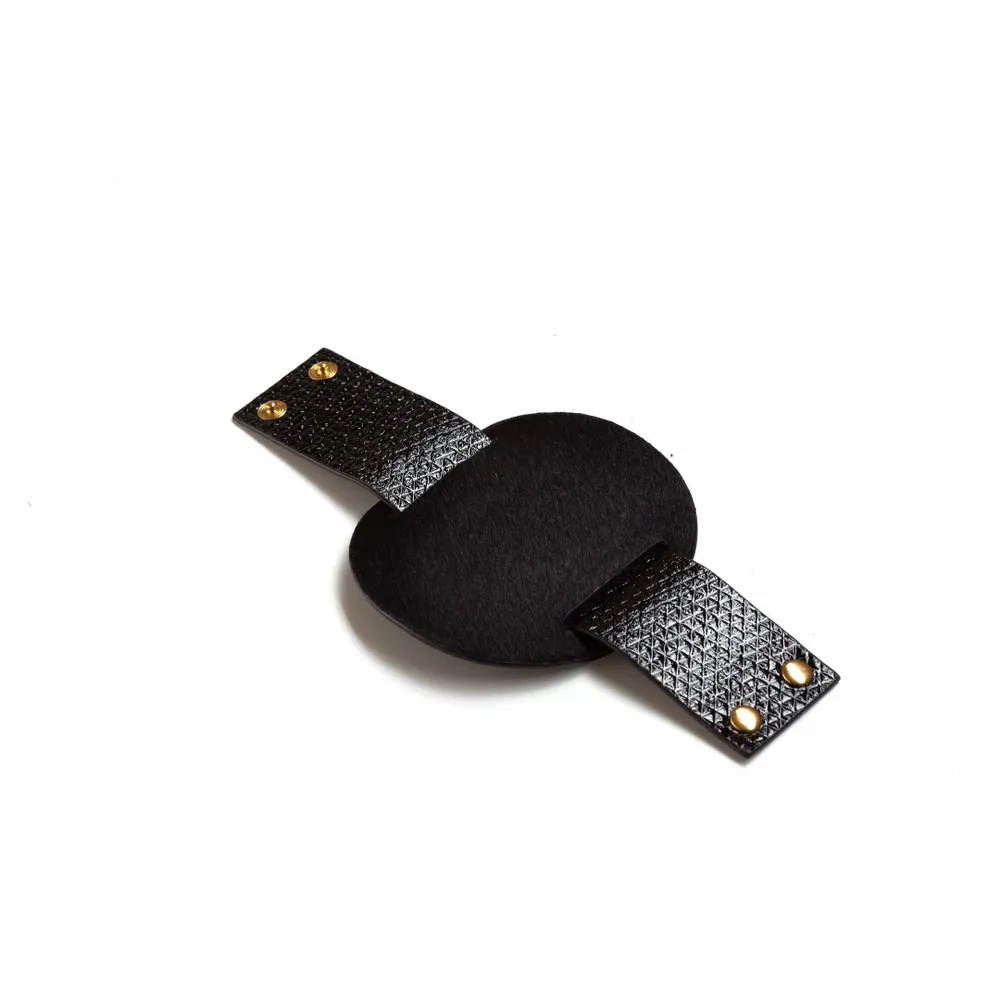 Bracelets - MANCHETTE TARANA EN CUIR - KAYLA PARIS