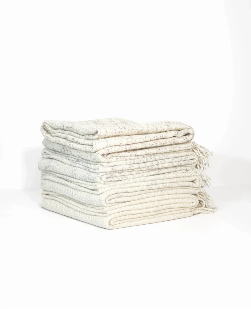 Plaids - PLAID EN ALPAGA - BÁSICA - NATUREL/MARRON - RAIZ ALPACA