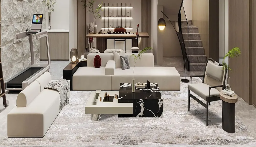 Tapis sur-mesure - TAPIS "BADIYA" - PASSION DU TAPIS