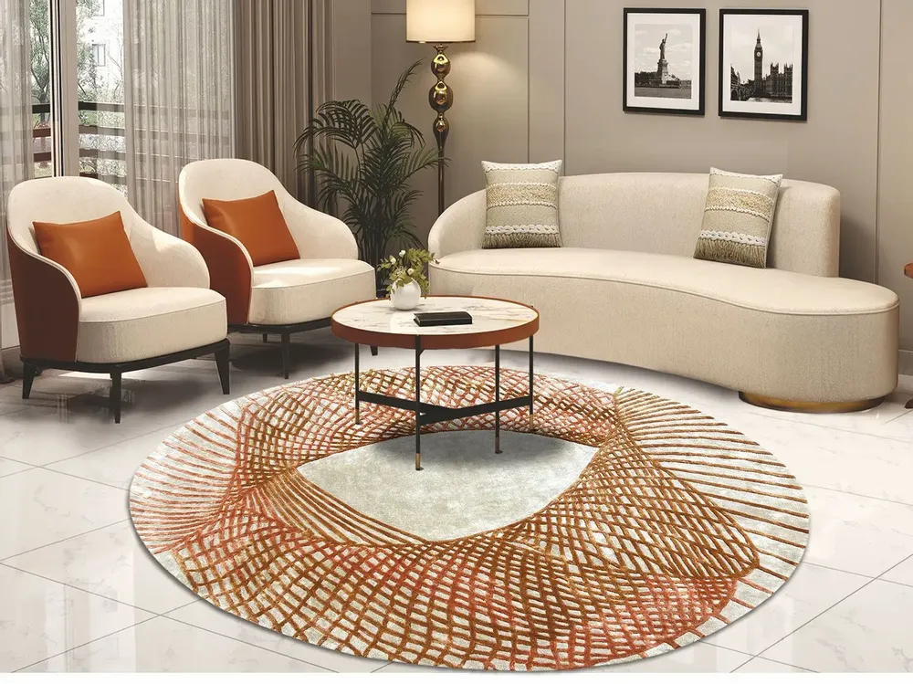 Tapis sur-mesure - TAPIS "PLUTON" - PASSION DU TAPIS