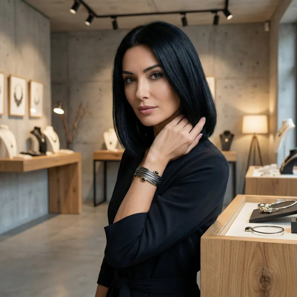 Bijoux - Bracelet en saule pleureur - V UNIQUENESS FINE GREEK JEWELRY