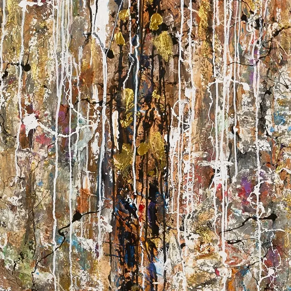 Panels - 'Arrecife' - Original artwork - 170x200cm. - PERSPECTIVA 10