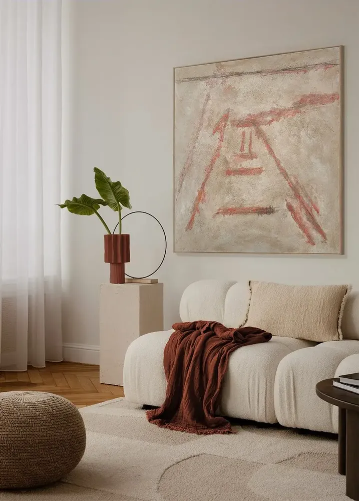 Panneaux séparateurs - 'Arena 05' - Œuvre Originale - 170x170cm. - PERSPECTIVA 10