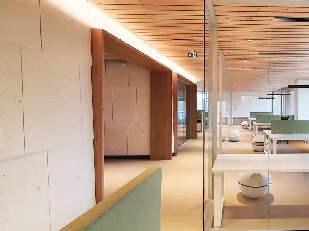 Wall panels - Acoustic panel in recycled textile - PIERREPLUME