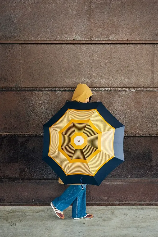 Apparel - Ezpeleta Fashion Collection – Striped Automatic Umbrella - EZPELETA / GOTTA