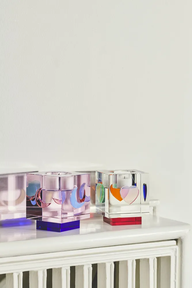 Decorative objects - Lea Heart T-light holder - REFLECTIONS COPENHAGEN