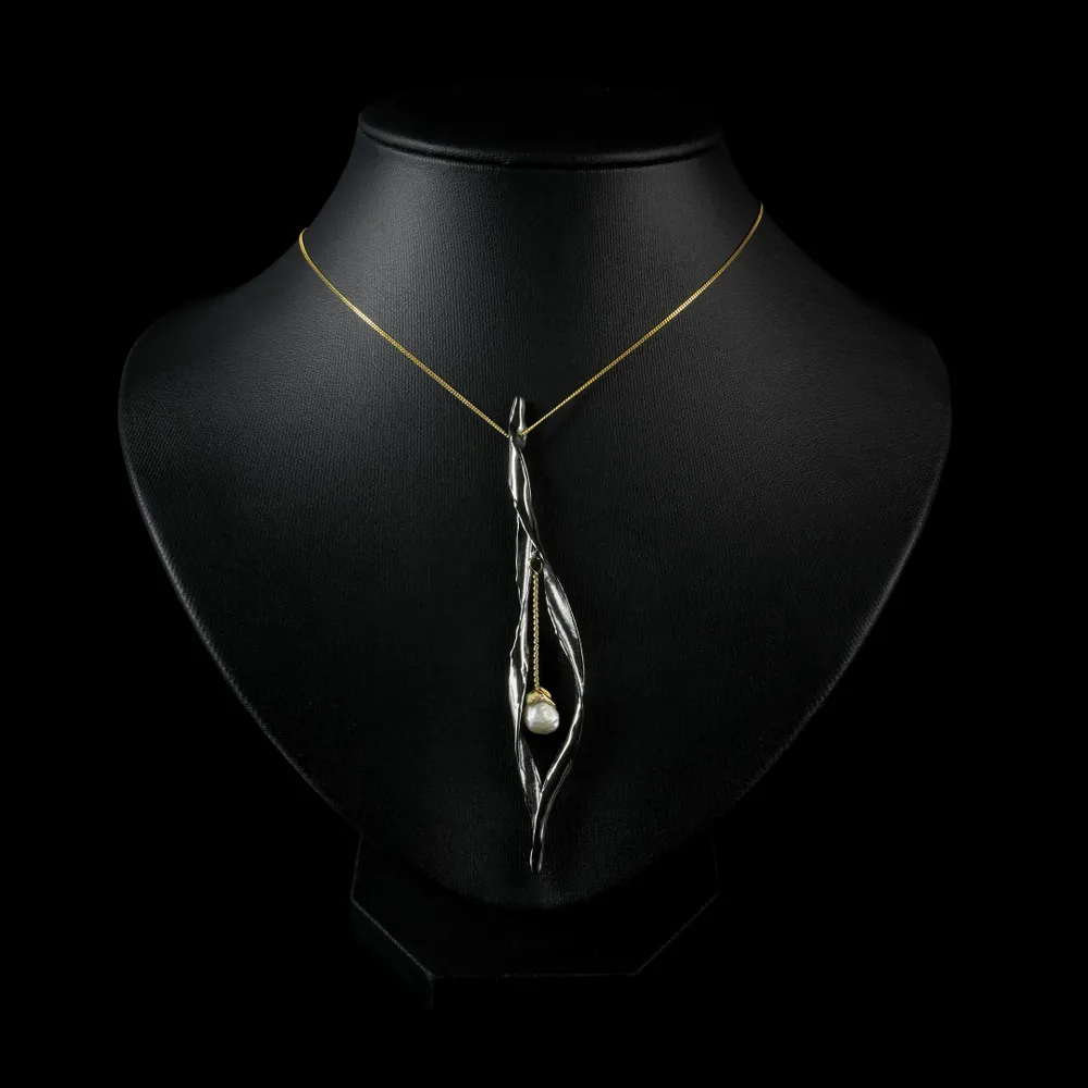 Bijoux - Collier aux algues - V UNIQUENESS FINE GREEK JEWELRY