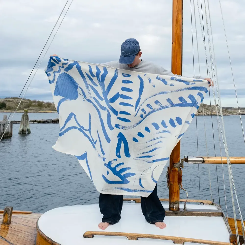 Coussins textile - NOUVEAU BLEU - FINE LITTLE DAY