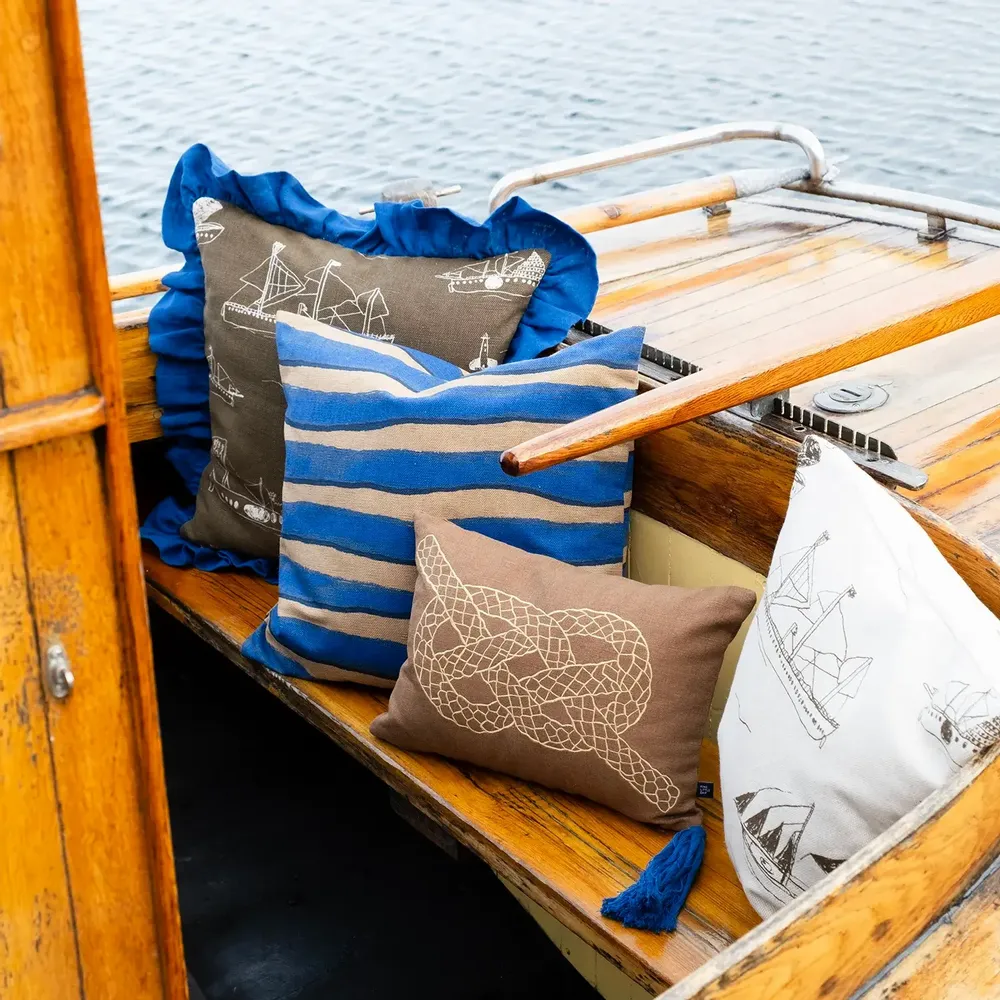 Coussins textile - NOUVEAU BLEU - FINE LITTLE DAY