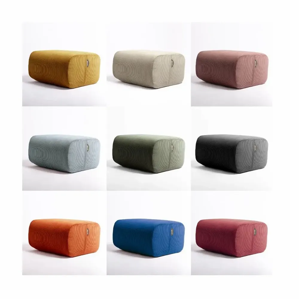 Ottomans - Pouf modulable POP (bleu roi) - MAISON JEUDI