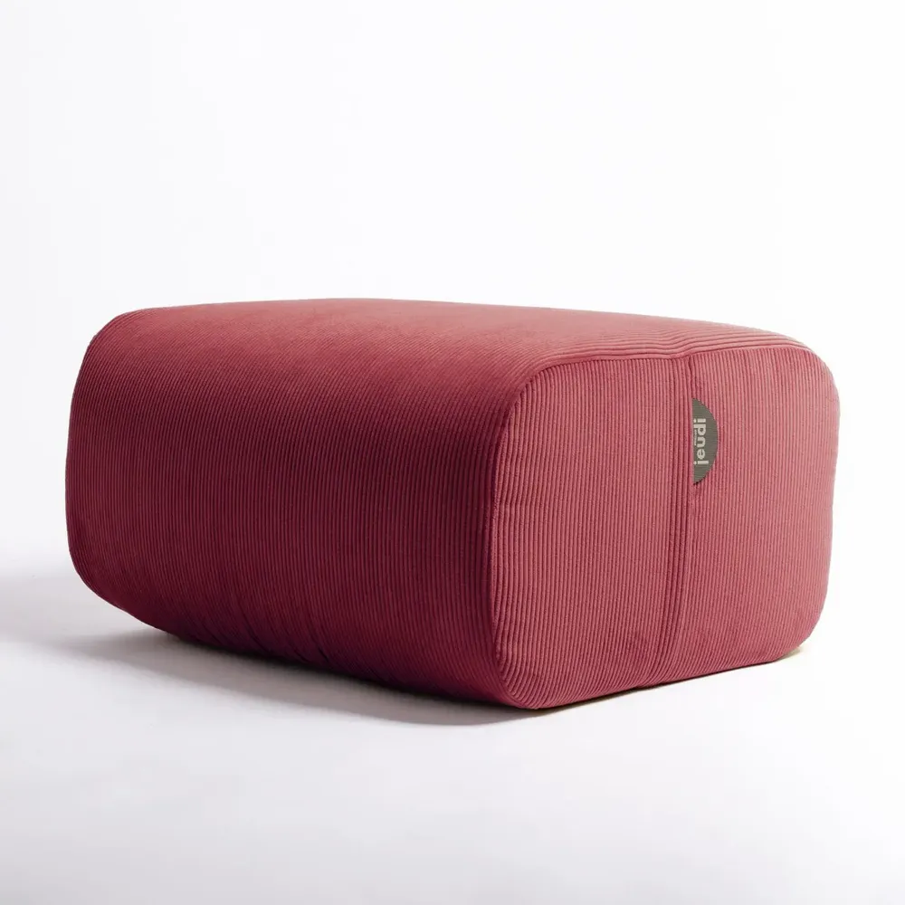 Ottomans - Pouf modulable POP (bordeaux) - MAISON JEUDI