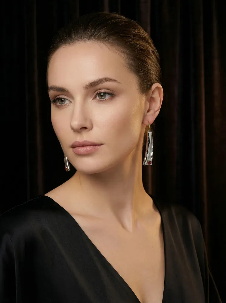 Bijoux - Boucles d'oreilles Aspects - V UNIQUENESS FINE GREEK JEWELRY