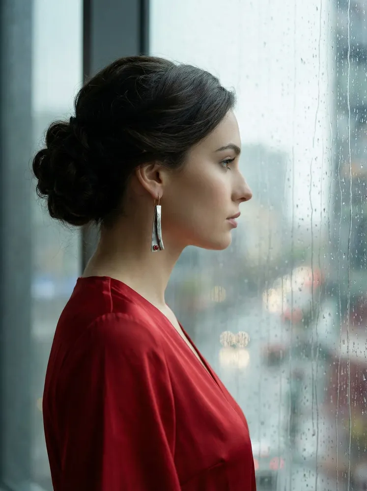 Bijoux - Boucles d'oreilles Aspects - V UNIQUENESS FINE GREEK JEWELRY