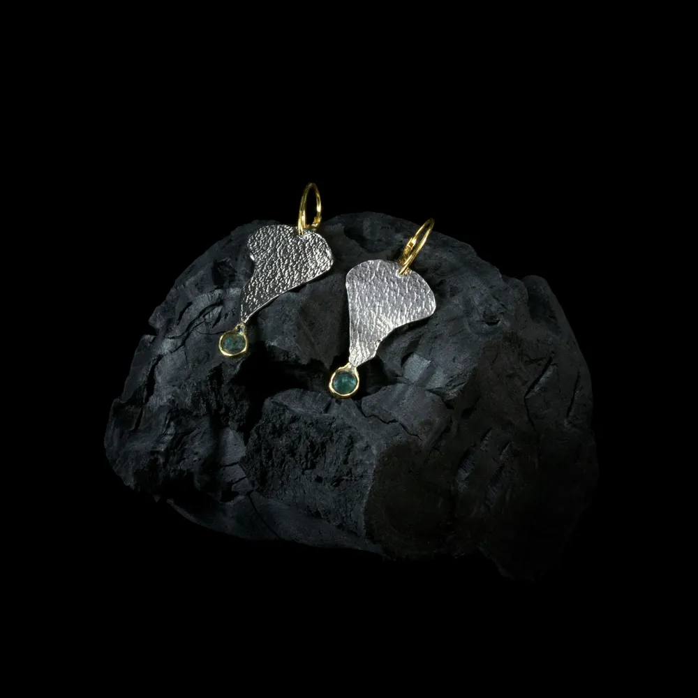 Jewelry - G Pregunta Earrings - V UNIQUENESS FINE GREEK JEWELRY