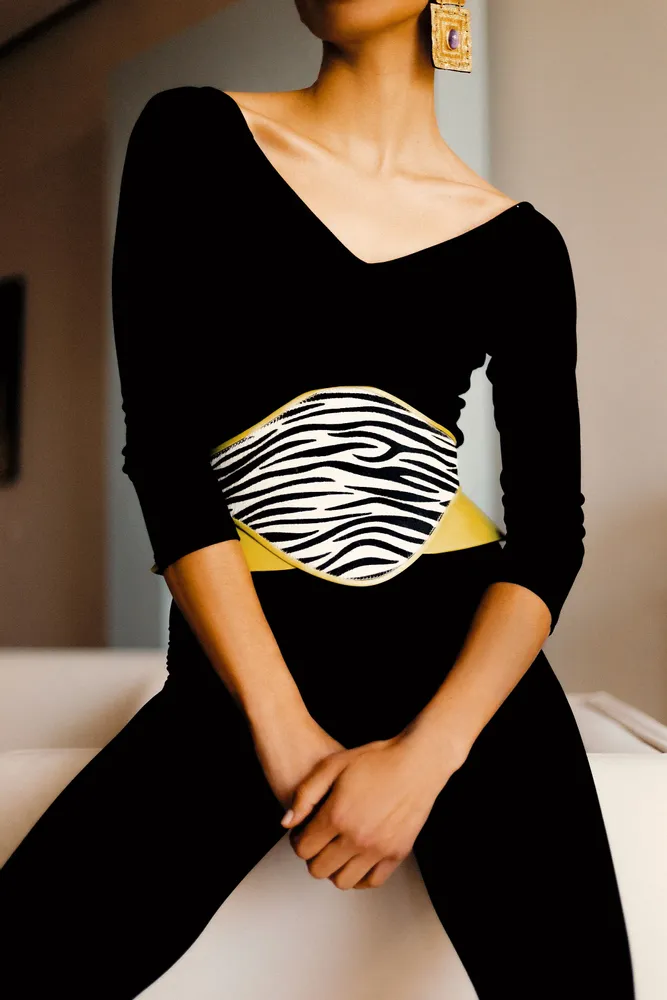 Petite maroquinerie - CEINTURE OLYMPE EN CUIR - KAYLA PARIS