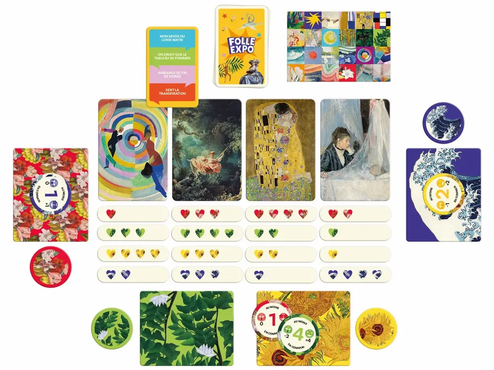 Jeux enfants - FOLLE EXPO le jeu d'ambiance sur l'art complètement décalé ! - MON PETIT ART