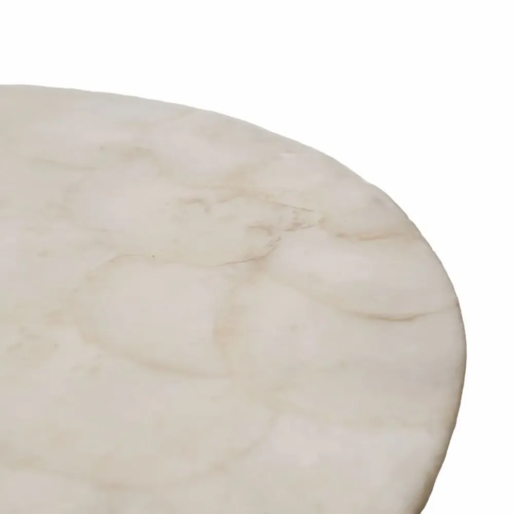 Placemats - The Mother of Pearl Coaster - White - BAZAR BIZAR LIVING