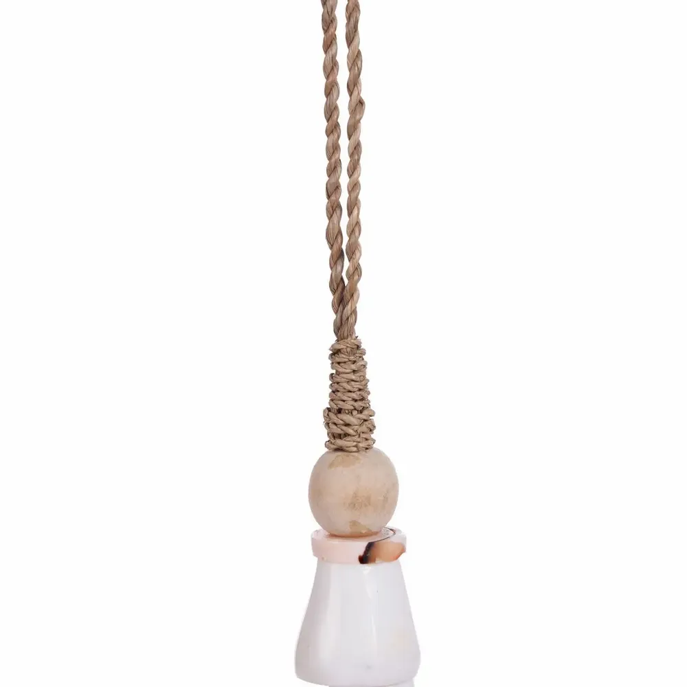 Decorative objects - The Cone Shell Tassel - Natural White - BAZAR BIZAR LIVING