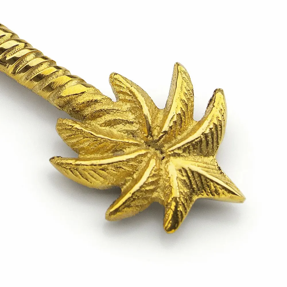 Couteaux - Le Couteau À Fromage Palm Tree - Or - BAZAR BIZAR LIVING