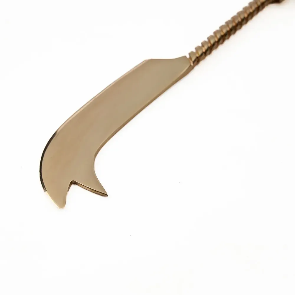 Couteaux - Le Couteau À Fromage Palm Tree - Or - BAZAR BIZAR LIVING