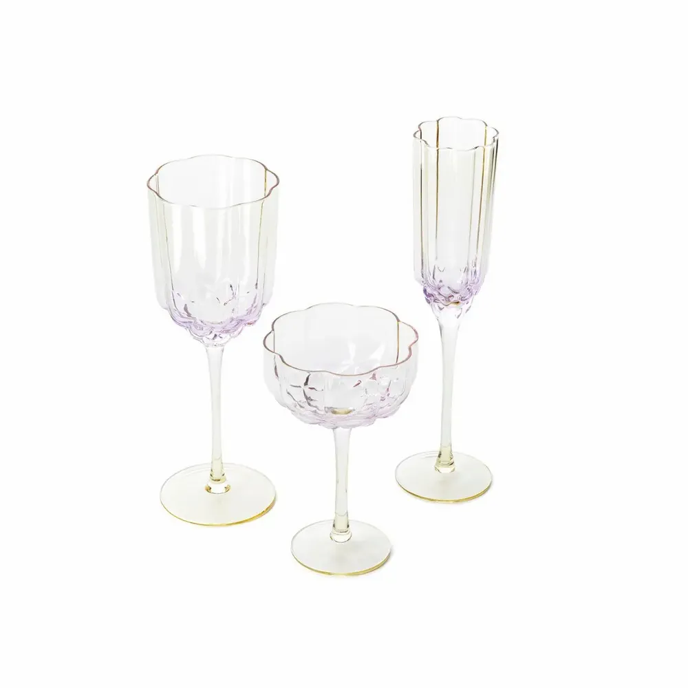 Verres - La Flûte À Champagne Pink Blush – Rose - BAZAR BIZAR LIVING