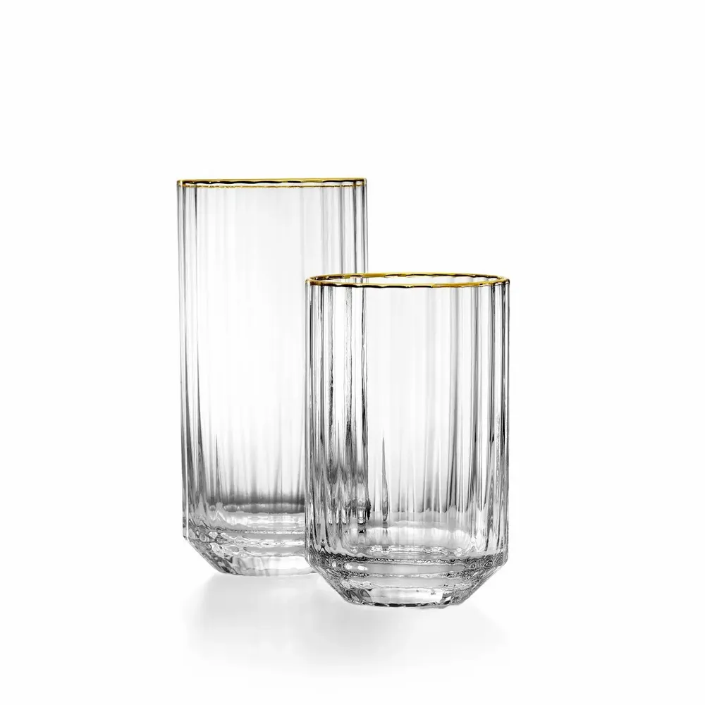 Glass - The Golden Sip Tumbler - Natural Gold - BAZAR BIZAR LIVING