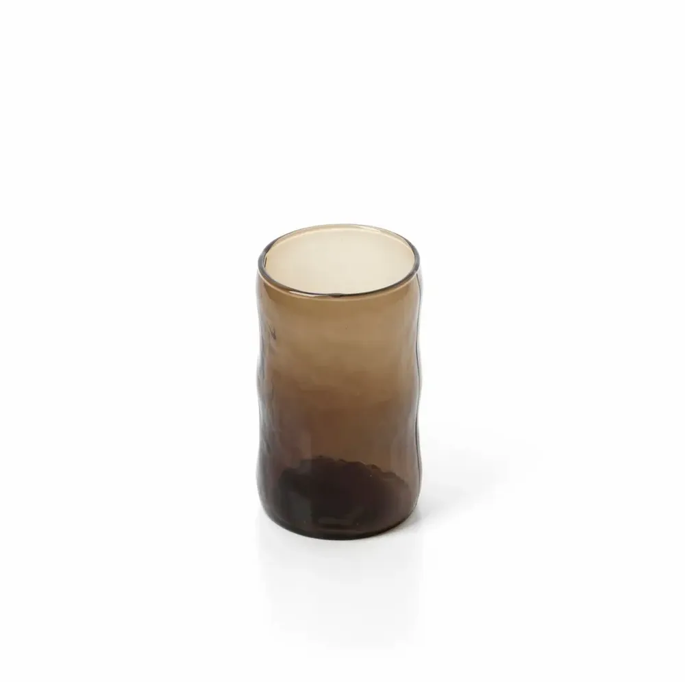 Glass - The Dusk Low Tumbler - Charcoal - M - BAZAR BIZAR LIVING