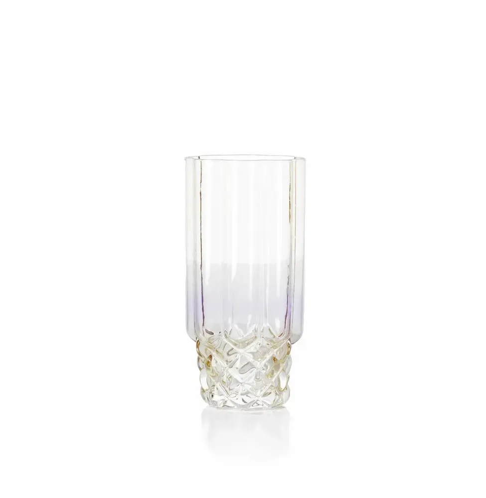 Glass - The Pink Blush Highball - Pink - BAZAR BIZAR LIVING