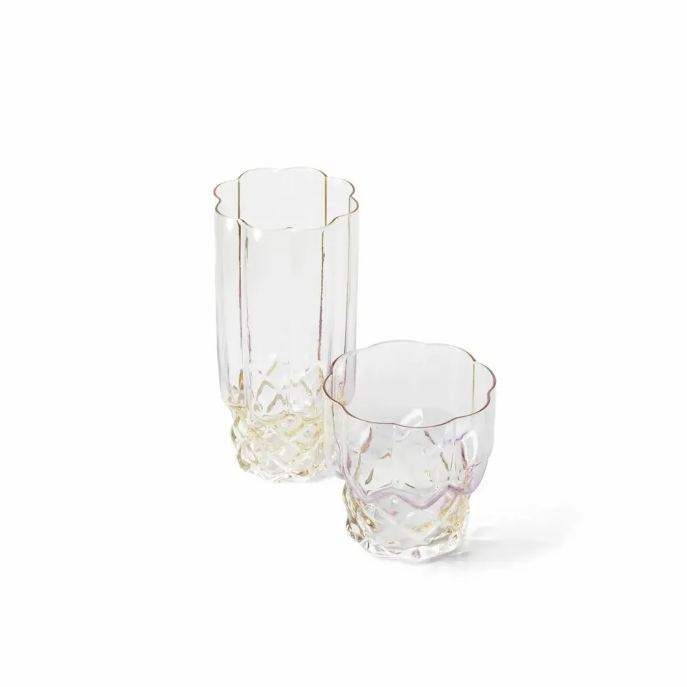 Glass - The Pink Blush Highball - Pink - BAZAR BIZAR LIVING