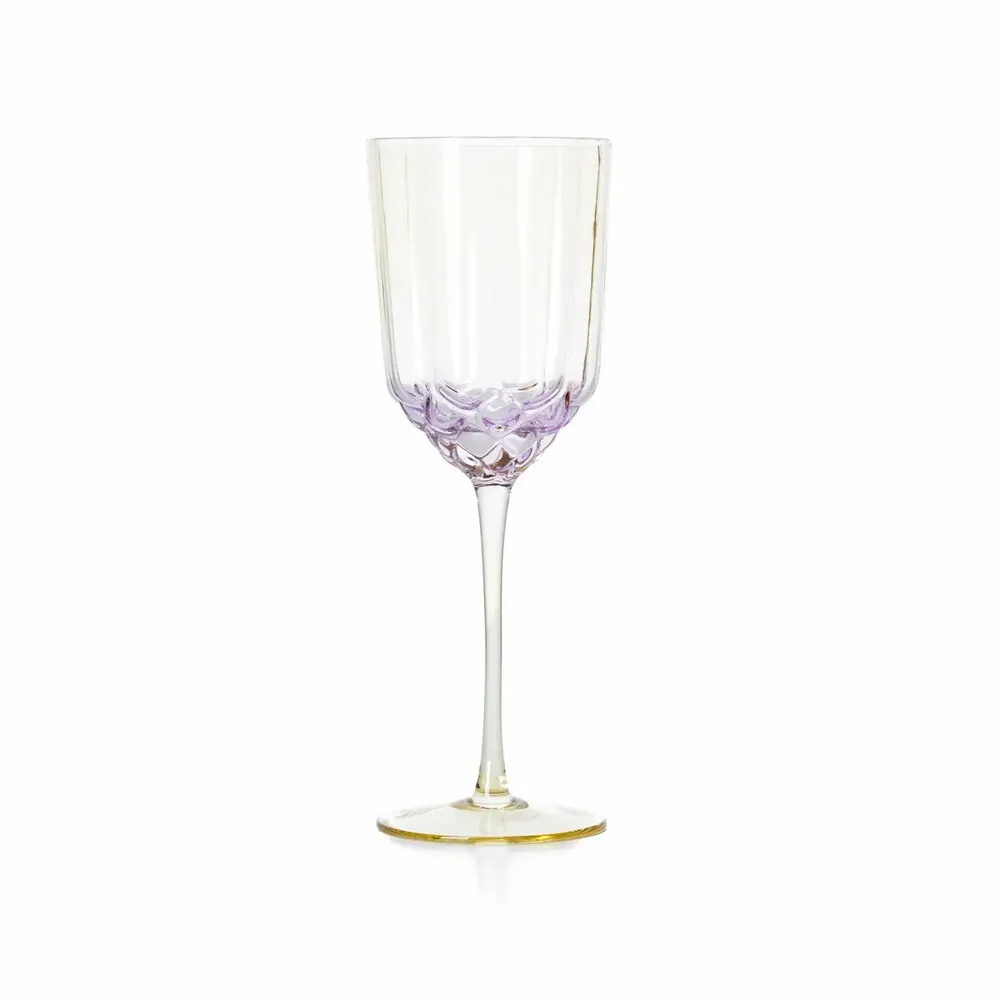 Glass - The Pink Blush Wine Glass - Pink - BAZAR BIZAR LIVING