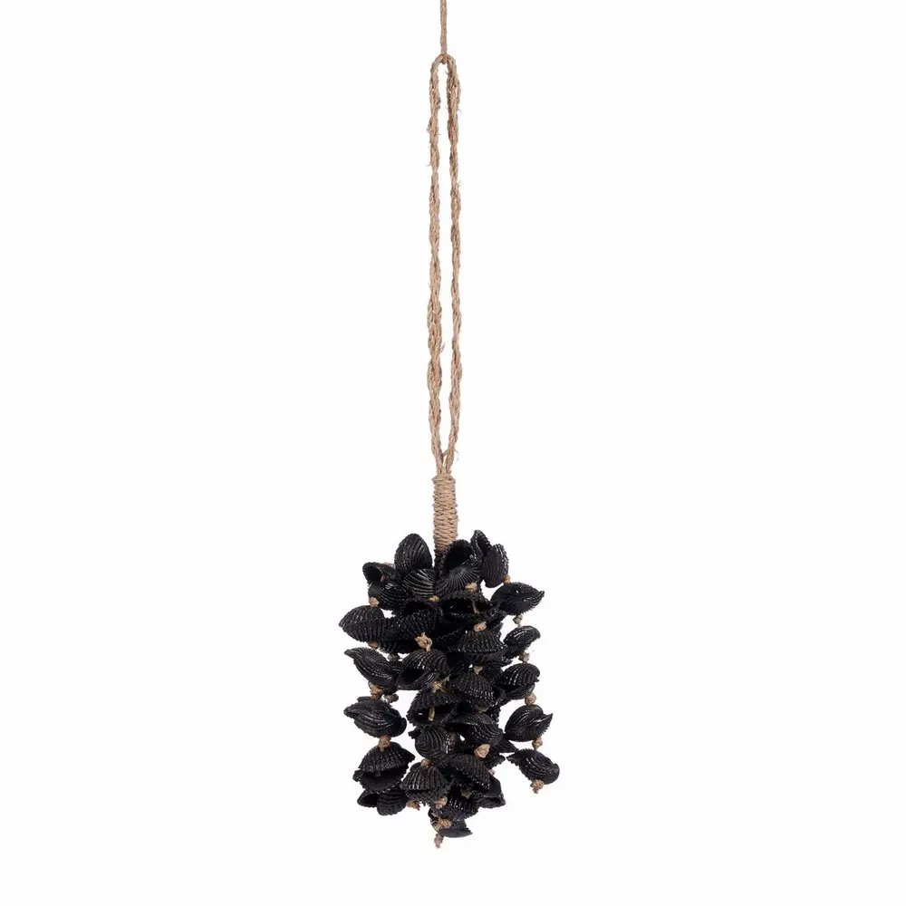 Objets de décoration - Le Gland En Coquillages Midnight - Noir - BAZAR BIZAR LIVING