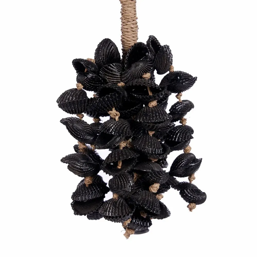 Objets de décoration - Le Gland En Coquillages Midnight - Noir - BAZAR BIZAR LIVING