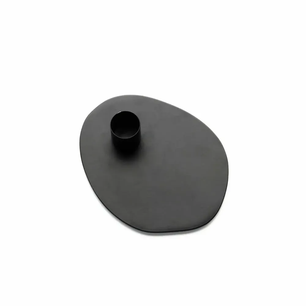 Bougeoirs et photophores  - Le Bougeoir Glowpad - Noir - S - BAZAR BIZAR LIVING